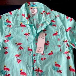 Tropical button up shirt